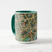 Mug Carte du Daily Telegraph de Londres (Devant gauche)