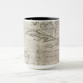 Mug Carte du | des Caraïbes 1715 (Centre)