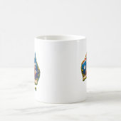 Mug Carte du drapeau australien Koala Bear (Centre)