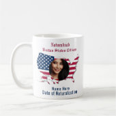 Mug Carte du drapeau des États-Unis customisée Photo c (Gauche)