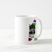 Mug Carte du drapeau du Belize (Devant droit)
