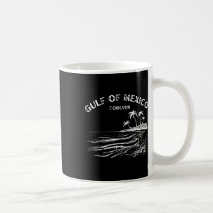 Mug Carte Du Drapeau Du Golfe Des États-Unis D'Amériqu