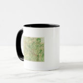 Mug Carte du front ouest (Devant gauche)