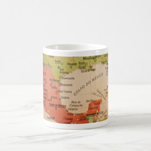 Mug Carte du golfe du Mexique (Centre)