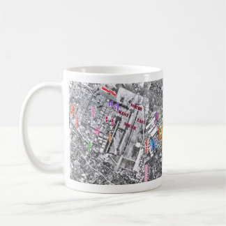 Mug Carte du Japon C-124~Base de base aérienne de