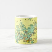 Mug Carte du lac Minnetonka (Centre)
