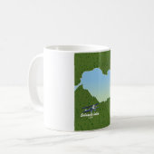 Mug Carte du lac Selawik Alaska (Devant gauche)