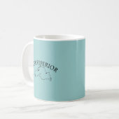 Mug Carte du lac Supérieur (Devant gauche)