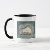 Mug Carte du lac Tahoe (Gauche)
