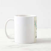 Mug Carte du lac Zurich Suisse (Gauche)