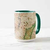 Mug Carte du Madagascar (Devant droit)