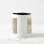Mug Carte du Massachusetts par Arrowsmith (Centre)