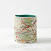 Mug Carte du métro de Londres (Centre)