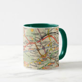 Mug Carte du métro de Londres (Devant droit)