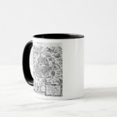 Mug Carte du Mexique (Devant gauche)
