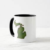 Mug Carte du Michigan 4 (Devant gauche)