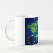 Mug Carte du monde (Gauche)