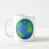 Mug Carte du monde (Gauche)