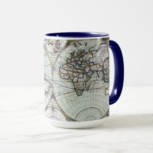 Mug Carte du monde (Devant droit)