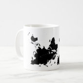 Mug Carte du monde (Devant gauche)