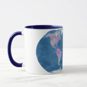 Mug Carte du monde (Gauche)