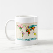 Mug Carte du monde (Gauche)