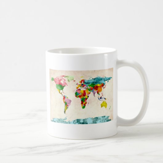 Mug Carte du monde (Droite)
