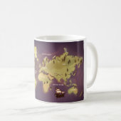 Mug Carte du monde (Devant droit)
