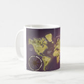 Mug Carte du monde (Devant gauche)