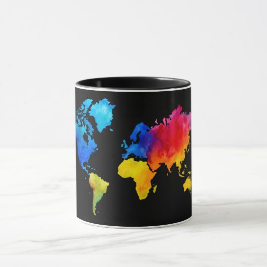 Mug Carte du monde (Centre)