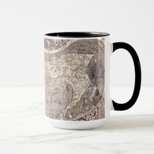 Mug Carte du monde | 1507 (Droite)