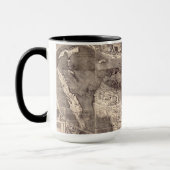 Mug Carte du monde | 1507 (Gauche)