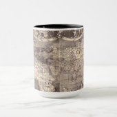 Mug Carte du monde | 1507 (Centre)