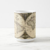 Mug Carte du monde 1660 par Frederick de Wit (Centre)