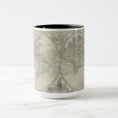 Mug Carte du monde | 1736 (Centre)