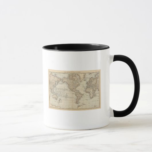 Mug Carte du monde 3 (Droite)