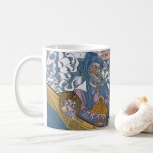 Mug Carte du monde antique avec Claudius Ptolemy, 1507