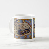 Mug Carte du monde antique Ptolémée, Johannes d'Arnshe (Devant gauche)