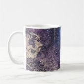 Mug Carte du monde céleste vintage (3) (Gauche)