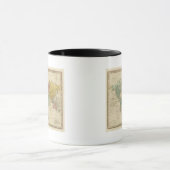 Mug Carte du monde coloré (Centre)