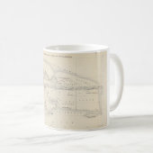 Mug Carte du monde connu d'Eratosthène (Devant droit)