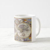 Mug Carte du monde de 1626 (Devant droit)
