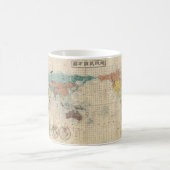 Mug Carte du monde de 1853 Japonais par Suido Nakajima (Centre)