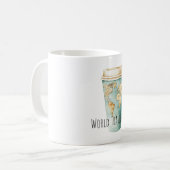 Mug Carte du monde de voyage (Devant gauche)