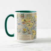Mug Carte du monde des Nations Unies (Gauche)