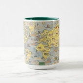 Mug Carte du monde des Nations Unies (Centre)