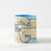 MUG CARTE DU MONDE : ERATOSTHENES (Centre)