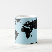 Mug Carte du monde - Planification de ma prochaine ave (Centre)