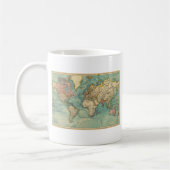 Mug Carte du monde vintage (Gauche)