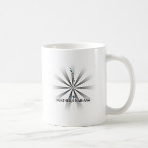 Mug Carte du nord 2,0 de drapeau du Marianne